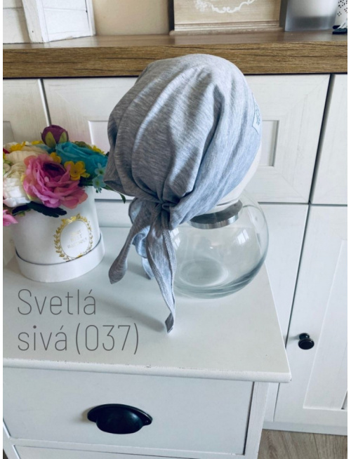 Úpletová šatka SUMMER bez šiltu - na viazanie