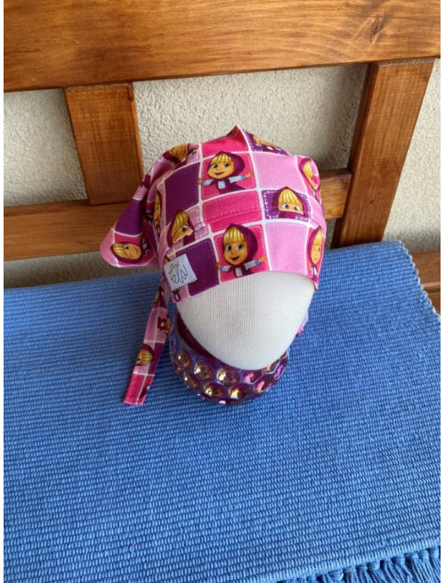 Vzorovaná úpletová šatka SUMMER bez šiltu - na viazanie