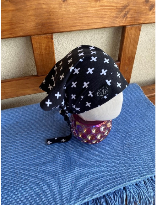 Vzorovaná úpletová šatka SUMMER bez šiltu - na viazanie