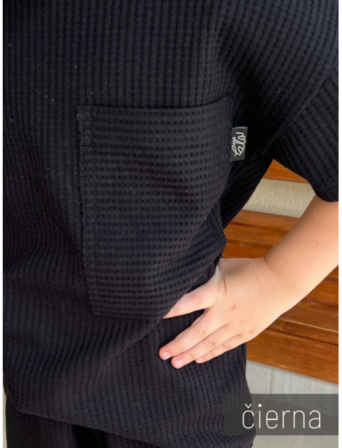 Vzorkovník - Vafle bavlnený úplet