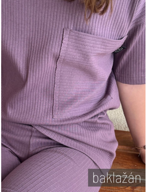 Vzorkovník - Rebro bavlnený úplet