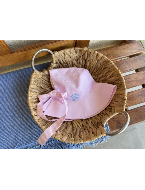 Rastúci klobúk Number 1 - púdrový