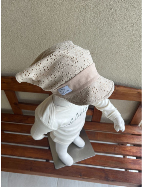 Madeirová šatka LORY na pevno - so šiltom - úplet