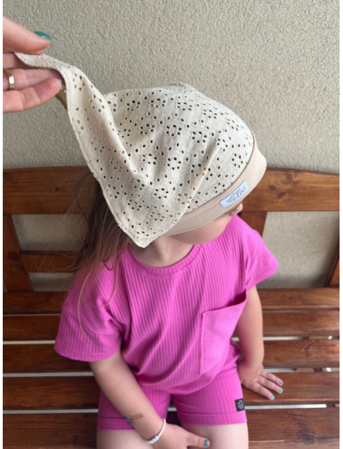 Madeirová šatka LORY na pevno - bez šiltu - úplet