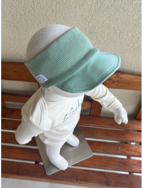 Koženková šiltočelenka