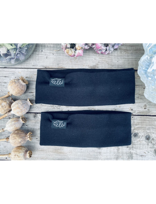 Rebro čelenka ROVNÁ - čierna