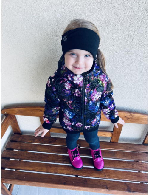 Rebro čelenka ROVNÁ - čierna