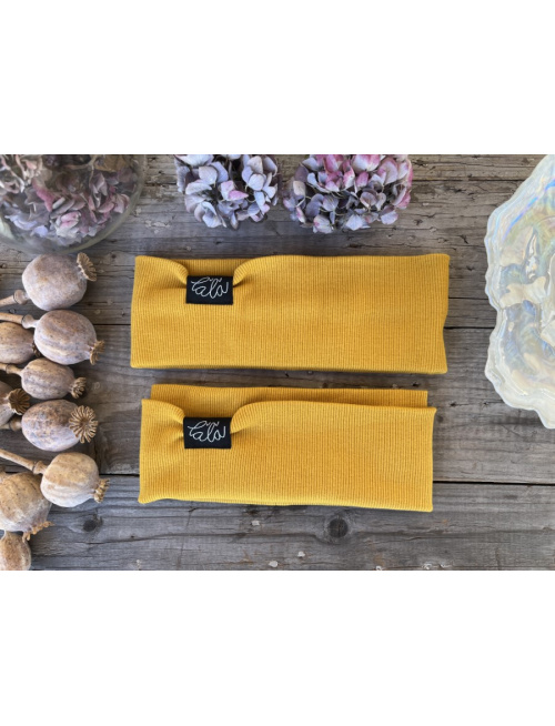 Rebro čelenka ROVNÁ - okrová