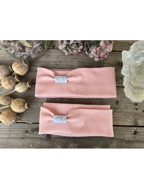 Rebro čelenka ROVNÁ - púdrová