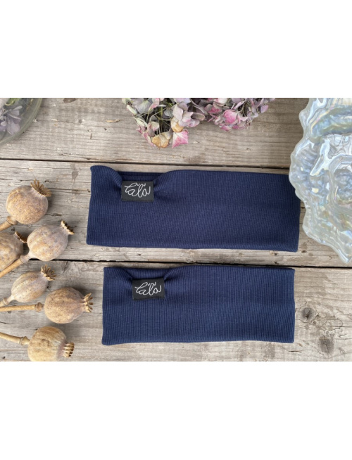 Rebro čelenka ROVNÁ - tmavomodrá