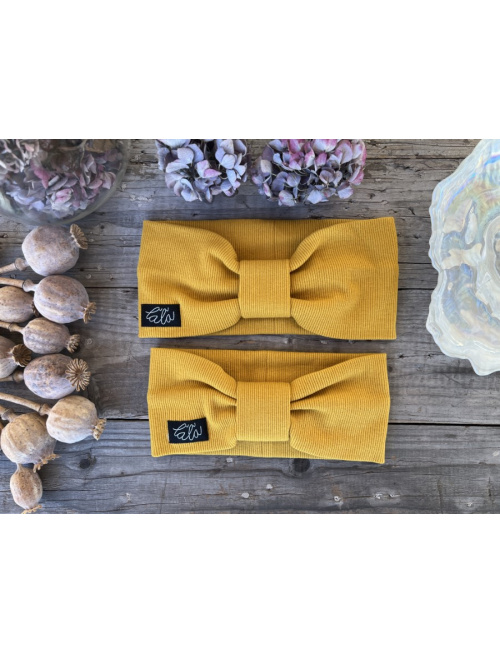 Rebro čelenka TURBAN - okrová