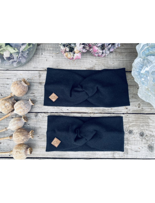 Rebro čelenka TOČENÁ - čierna