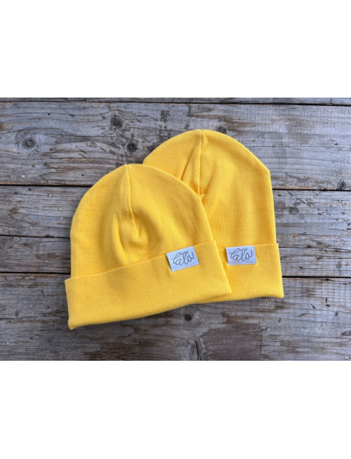 Rebro ŠMOLKO čiapka - banánová