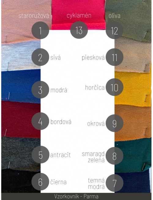 Vzorkovník - Parma