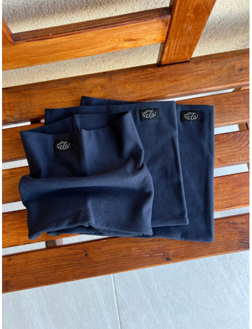 Parma tunel - temná modrá - dvojvrstvový