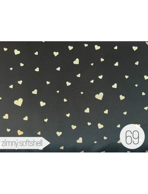 Vzorkovník - vzorovaný softshell