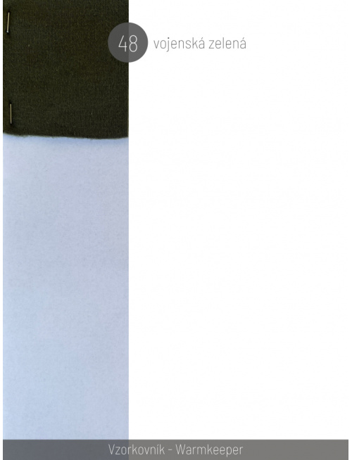 Vzorkovník - Warmkeeper jednofarebný