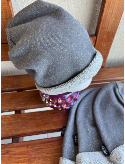 Šmolko čiapka s rolovaným okrajom - LEN DO VYPREDANIA ZÁSOB