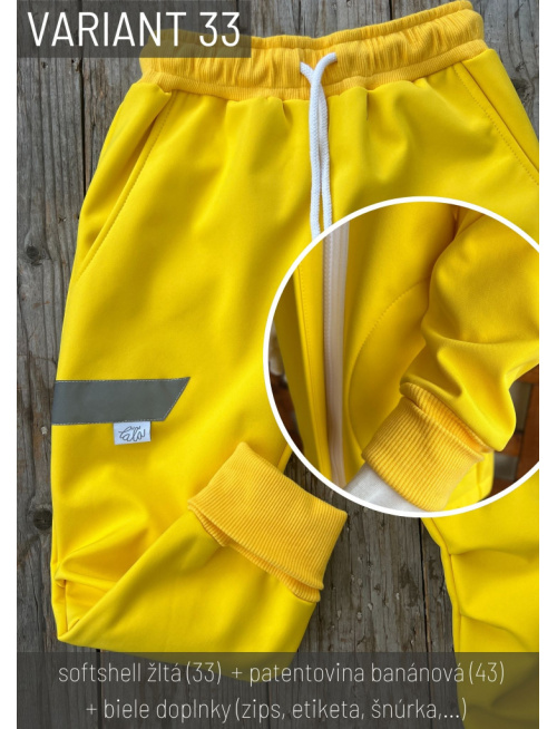 Vzorkovník - Zimný softshell - ĽAĽA varianty