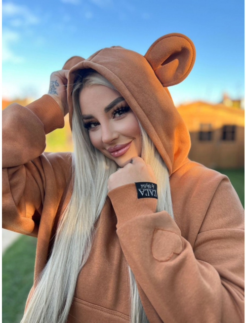 Teddy oversize mikina - dámska - by Niky Rich