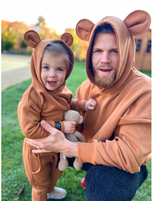 Teddy tepláky s rastúcou manžetou - detské - by Niky Rich