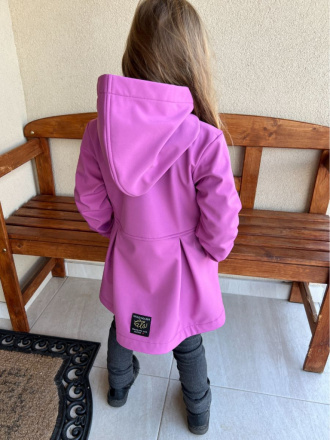 Rastúca softshell bunda s prestrihom - sukničková - RIO - jeseň/ZIMA