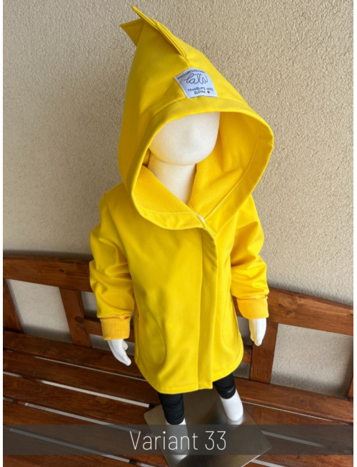 Rastúca softshell bunda so šikmozipsom ALEX/DINO - jeseň/ZIMA