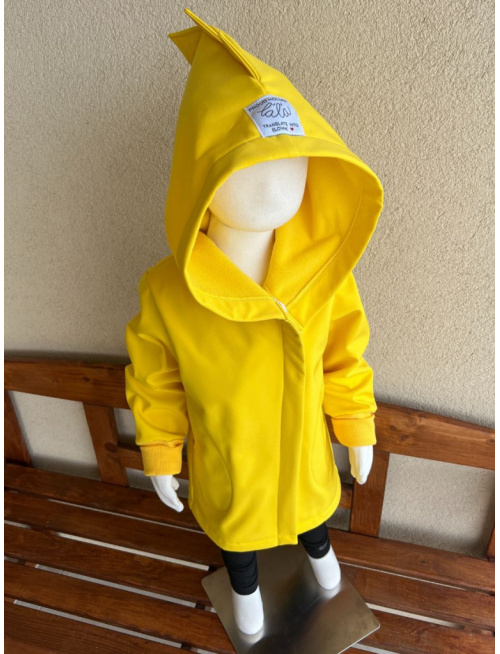 Rastúca softshell bunda so šikmozipsom ALEX/DINO - jeseň/ZIMA