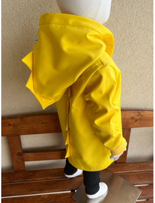 Rastúca softshell bunda so šikmozipsom ALEX/DINO - jeseň/ZIMA