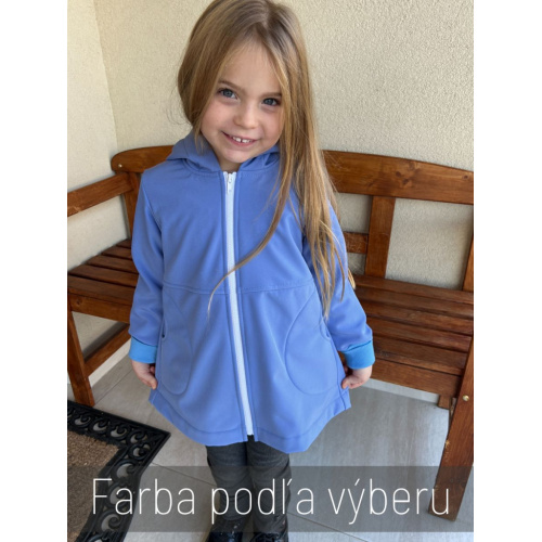 Rastúca softshell bunda s prestrihom - RIO - jeseň/ZIMA