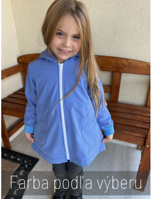 Rastúca softshell bunda s prestrihom - RIO - jeseň/ZIMA