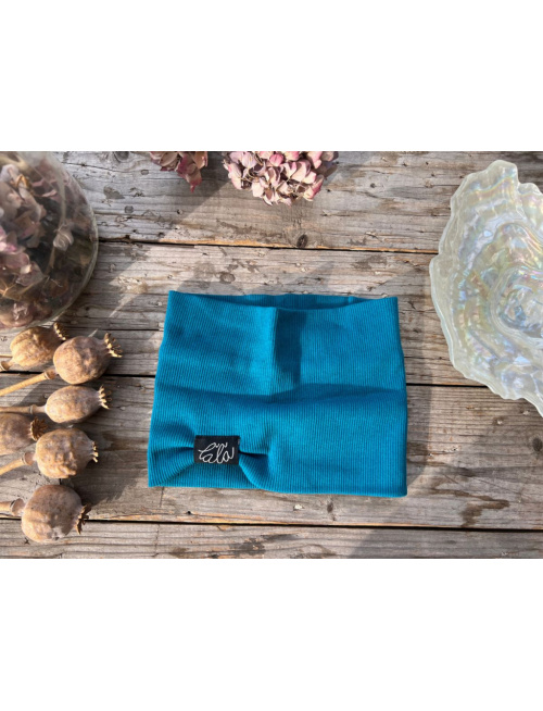 Rebro čelenka ROVNÁ - petrolej