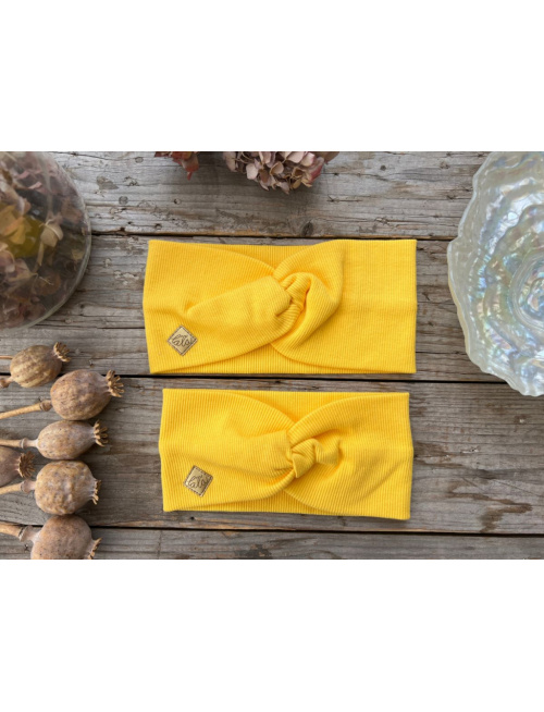 Rebro čelenka TOČENÁ - banánová