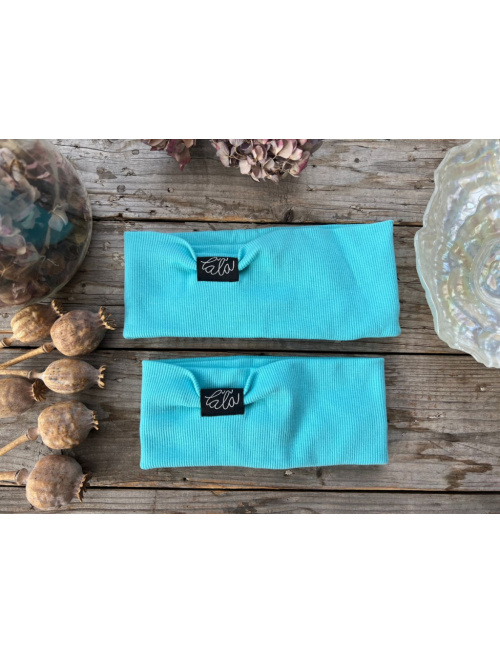 Rebro čelenka ROVNÁ - azúr