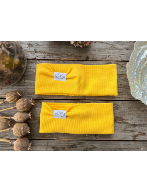 Rebro čelenka ROVNÁ - banánová