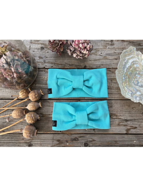 Rebro čelenka TURBAN - azúr