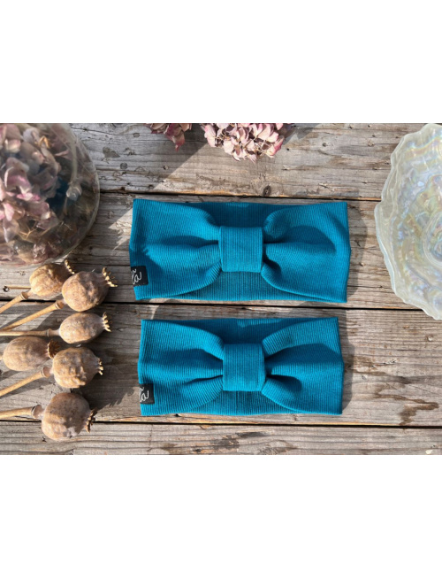 Rebro čelenka TURBAN - petrolej