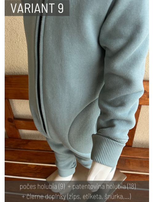 Vzorkovník - Počesaná teplákovina - ĽAĽA varianty