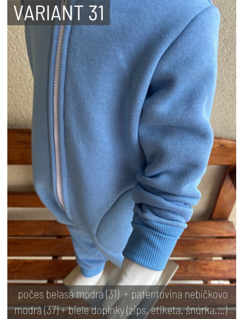 Vzorkovník - Počesaná teplákovina - ĽAĽA varianty