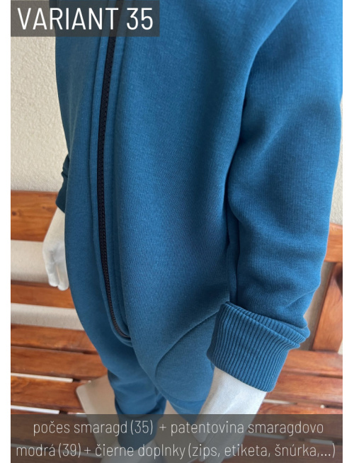 Vzorkovník - Počesaná teplákovina - ĽAĽA varianty