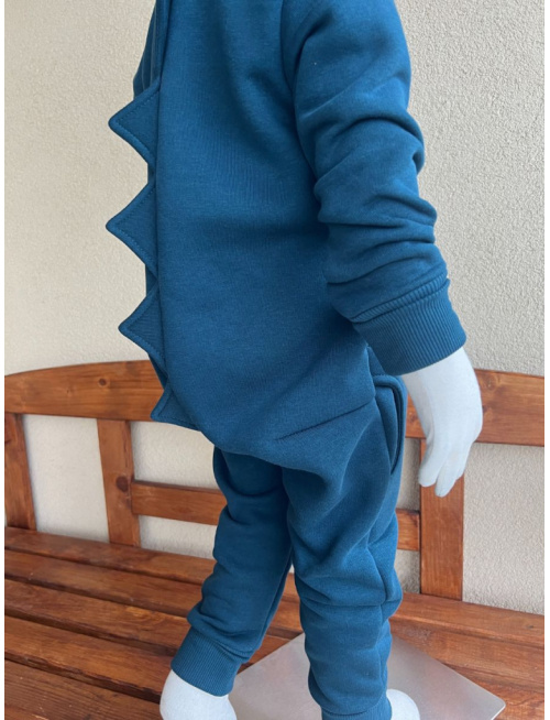 Overal DINO - počesaná teplákovina - jednofarebný