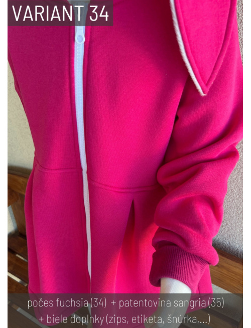 Vzorkovník - Počesaná teplákovina - ĽAĽA varianty