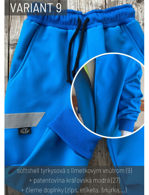 Vzorkovník - Zimný softshell - ĽAĽA varianty