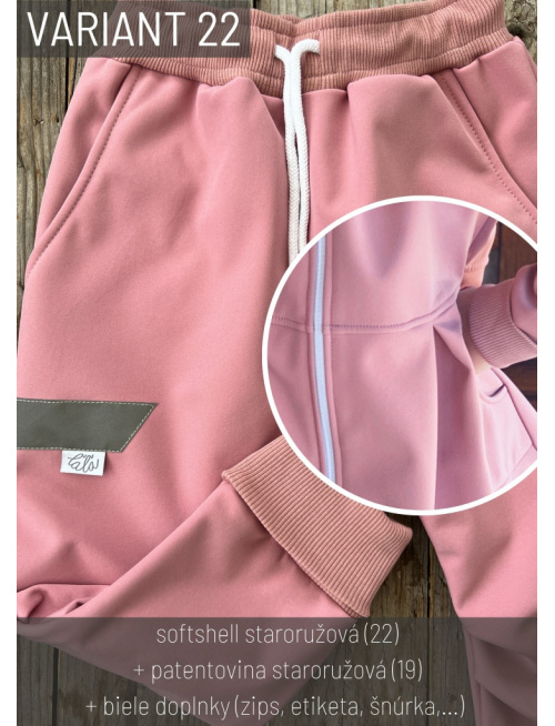 Vzorkovník - Zimný softshell - ĽAĽA varianty