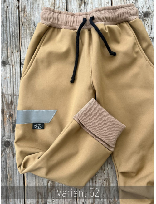 Softshell gate NEW s rastúcou manžetou - jeseň/ZIMA 