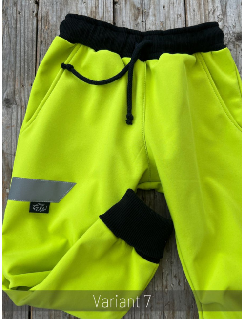 Softshell gate NEW s rastúcou manžetou - jeseň/ZIMA 