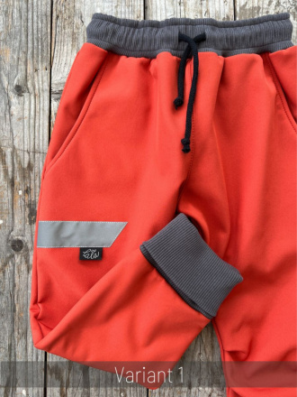 Softshell gate NEW s rastúcou manžetou - jeseň/ZIMA 