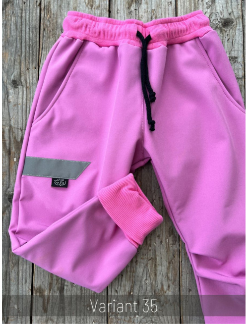 Softshell gate NEW s rastúcou manžetou - jeseň/ZIMA 