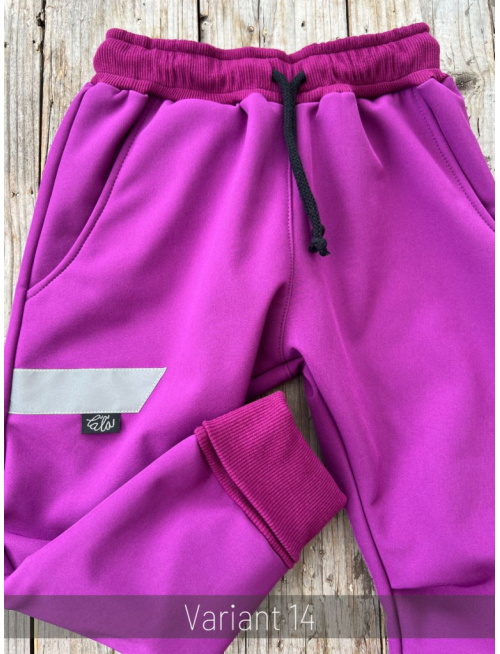 Softshell gate NEW s rastúcou manžetou - jeseň/ZIMA 