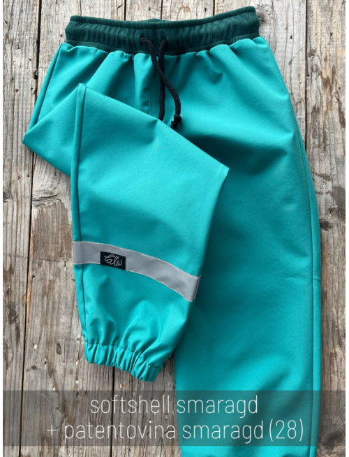 Softshell gate KLASIK - jednofarebné - jar/JESEŇ